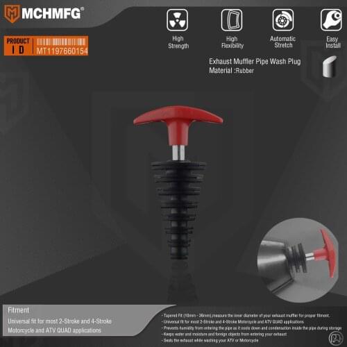 MCHMFG Exhaust Pipes And Mufflers For Motorcycles