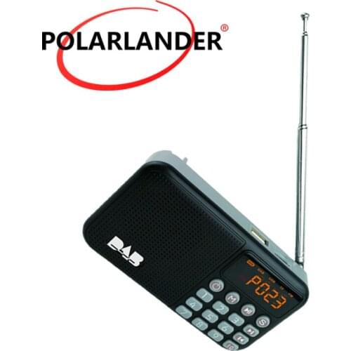 Mini DAB/DAB+ 3W TF Card U Disk MP3 Music Player Bluetooth BT 4.0 Speaker Digital Radio Portable FM Receiver