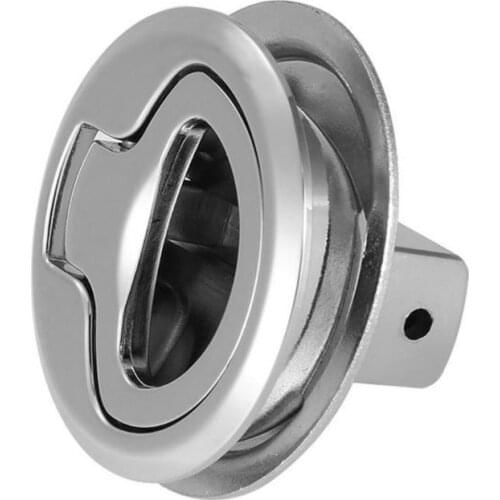 Marine Boat Stainless Steel 2\" Flush Pull Hatch Latch For RV Caravan Boat 270E