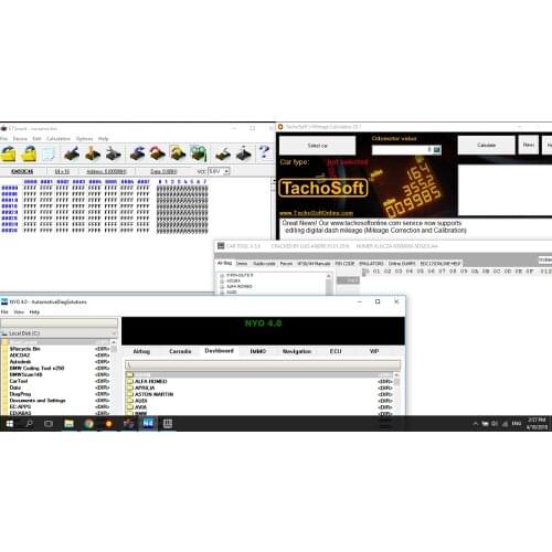 Mileage PACK Calculator Odometer Repair ETSmart, NYO 4.0 Tacho DASH Calibration