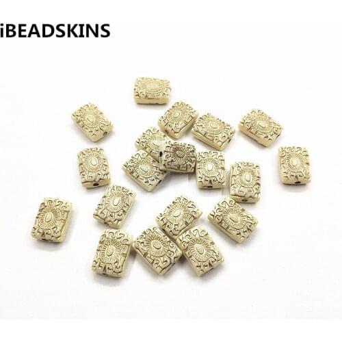 New arrival! 18x14mm 320pcs Solid Acrylic Hot stamping Rectangle-shape beads for Necklace,Earrings parts,hand Made Jewelry DIY