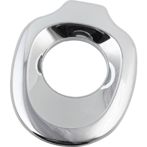 Motorcycle Fairing Ignition Key Accent Lock Cover Decoration Replacement for Honda Goldwing GL1800 2001-2005 (Chrome)