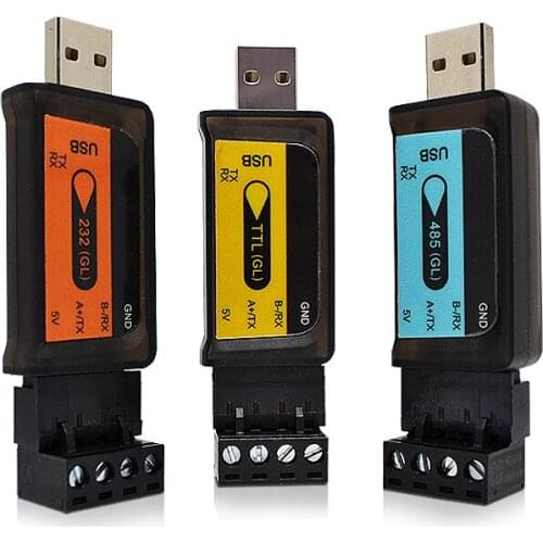 USB turn 485 / TTL serial port 232 Transfer interface communication TVS transient protection bidirectional dial converter