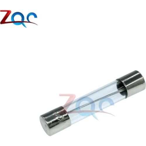 20PCS 30A 250V Fast Quick Blow Glass Tube Fuse 6X30mm F30AL250V Fuses