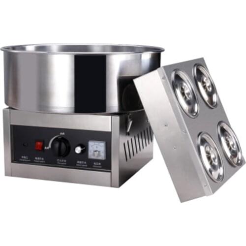 Commercial DIY Cotton Candy Machine Gas Cotton Sugar Fancy Food Processor Floss Maker Machine Snack Equipment RQMHT