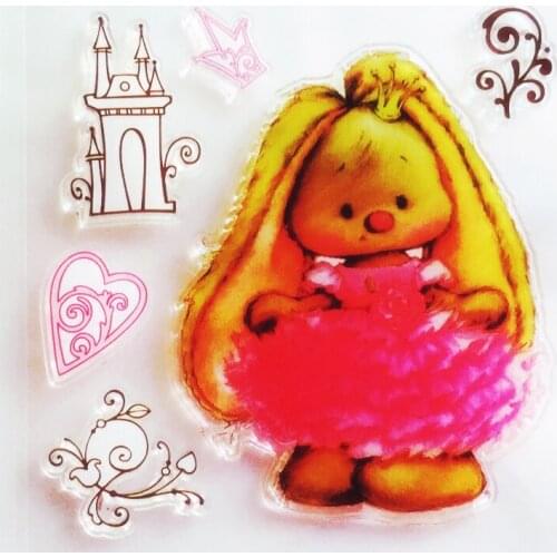 YLCS367 Princess Silicone Clear Stamps For Scrapbooking DIY Photo Album Cards Decoration Transparent Stamp Craft Clear Stamp New