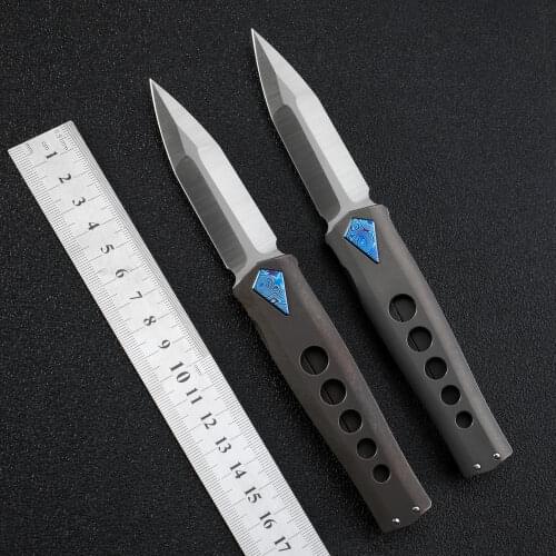 LiBing JingKe M390 steel Blade TC4 Titanium Handle Flipper Folding Knife Outdoor Camping EDC Tools pocket hunting knives