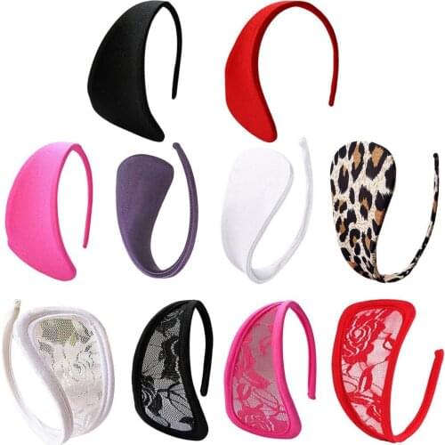 Panties Sexy Lace C-String Leopard Print Briefs for Women Pants-Shorts Erotic Wear