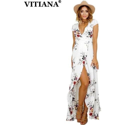 Летние платья бохо VITIANA China At AliExpress