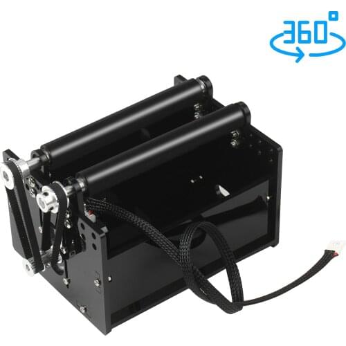 KKMOON Rotary Axis for Laser Engraving Machine Laser Engraver Spherical Carving for Engraving Ball Surface Engraving