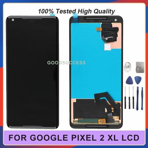 New OLED For Google Pixel 2 XL Pixel 2XL LCD Display Touch Screen Assembly Free Tools