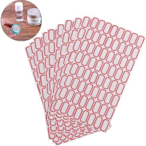 10sheets/pack (64pcs/sheet) Stationery Label/Sticker White Label Write Name Sticker Blank Label Child Stationery Stickers