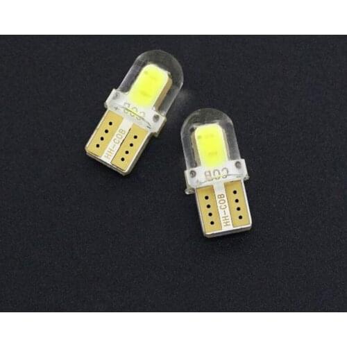 10PC 80LM T10 LED Bright License Light Bulb Practical COB Lamps