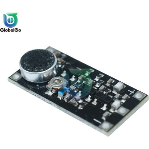 Mini FM Transmitter Wireless Microphone Surveillance Frequency Board Module For Arduino Adjustable Capacitor DC 3V 9mA 88-115MHz