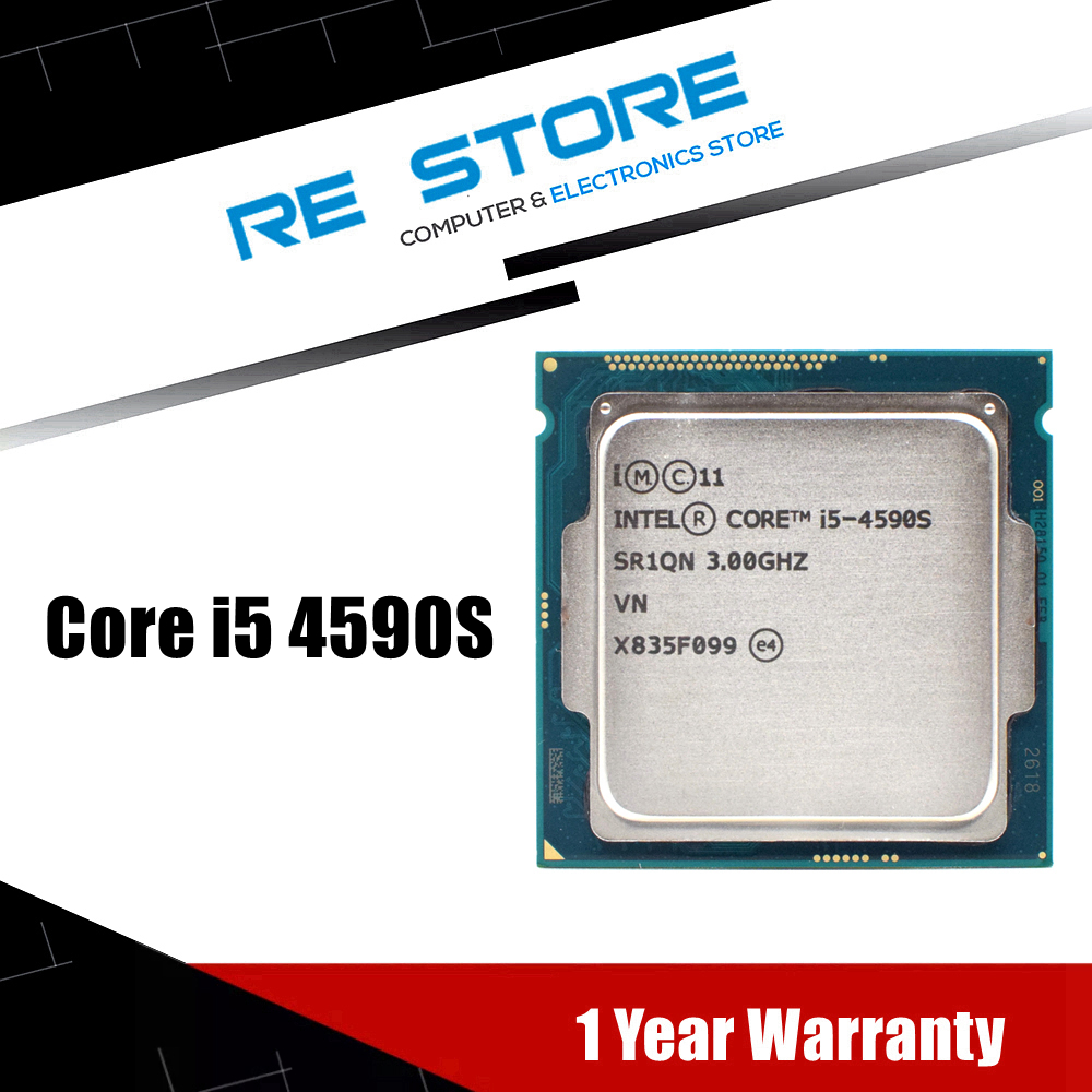 Used Intel Core i5 4590S 3.0GHz Quad-Core CPU Processor 6M 65W LGA 1150