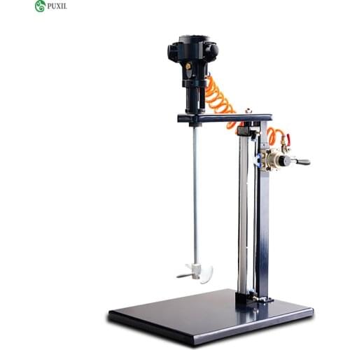 Pneumatic Paint Mixer Automatic/Manual Lifting Air Agitator Blender Stirrer Ink Glue Mixing Machine 5 Gallons 20L