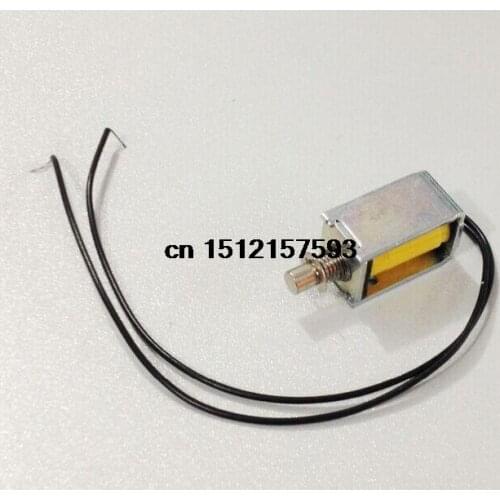 DC 9V 120g/2mm Open Frame Actuator Linear Pull Solenoid Electromagnet