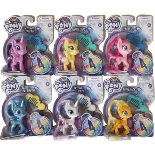 Hasbro My Little Pony Story Potion Nova Gift Kid Unicorn Cartoon Figure for Children Play House Toys Twilight Sparkle Applejack
