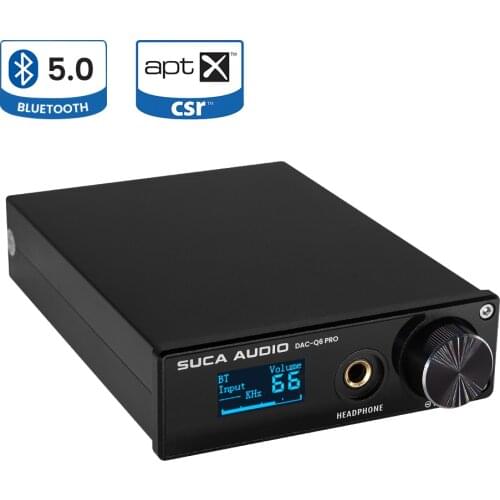 HIFI DSD Headphone Amplifier Decoder DAC Lossless Decoding Amp Usb Coaxial Fiber Bluetooth 5.0 Preamplifier For DIY