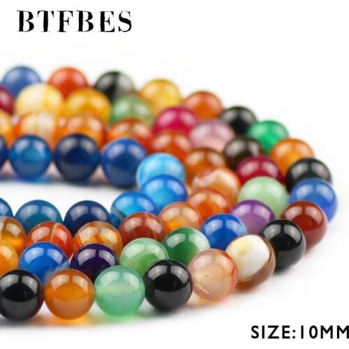 BTFBES 10mm Tea dragon black red stripes Tourmaline water grass Carnelian Beads Round loose bead for jewelry bracelet making DIY