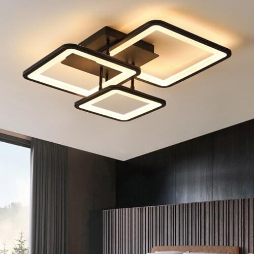 LED Chandelier Modern Ceiling chandeliers Lighting For Living Room Bedroom kitchen Lustre With Light Fixtures WF111707