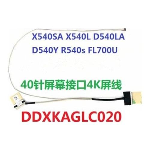 New Original Laptop LCD Cable for Asus X540SA X540L D540LA D540Y R540s X540LA-1A 40pin 14005-01920300 DDXKAGLC020 lvds cable