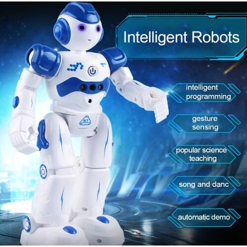 Educational Programming Intelligent Robot Charging Moving Dancing Boy Remote Control Humanoid Robot Toy For Children Frugal