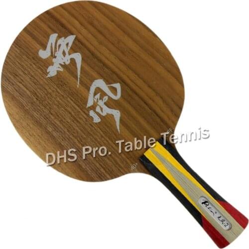 Palio official calm 02 calm-2 table tennis blade 5wood 2carbon blade fast attack with loop ping pong game