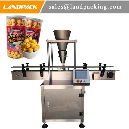 Fully Automatic Popcorn Bottle Filling Machine Factory Outlet