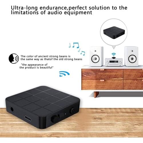 Portable Bluetooth 5.0 Wireless Audio Transceiver RX/TX Mode 2 In 1 Receiver Adapter Hifi Music For Car TV Headphones Speaker