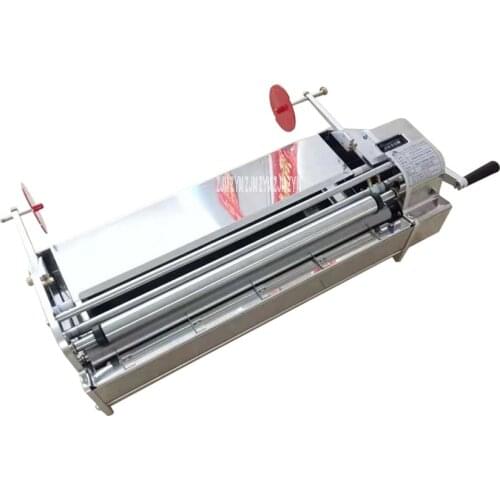 TZY-53 Manual Hand Shake Stainless Steel Wallpaper Glue Coating Sizing Machine Gluing Machine Coater Paste Cementing Machine