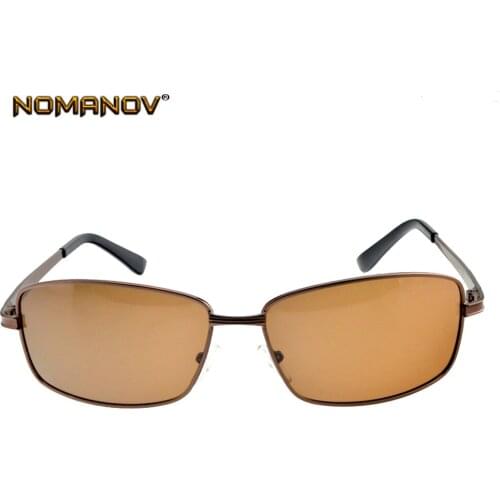 2019 Sale Square Alloy Temple Pilot Perfect Contact Polarized Sunglasses Custom Made Myopia Minus Prescription Lens -1 To-6