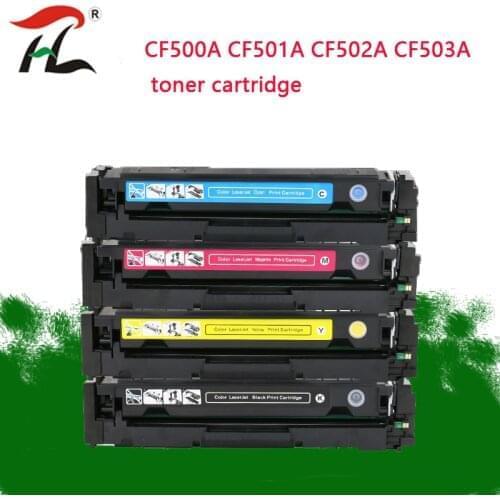 Compatible Toner Cartridge CF500A CF500 500A CF501A CF502A CF503A 202A for HP Laserjet Pro Laserjet M254 M254nw M254dw printer