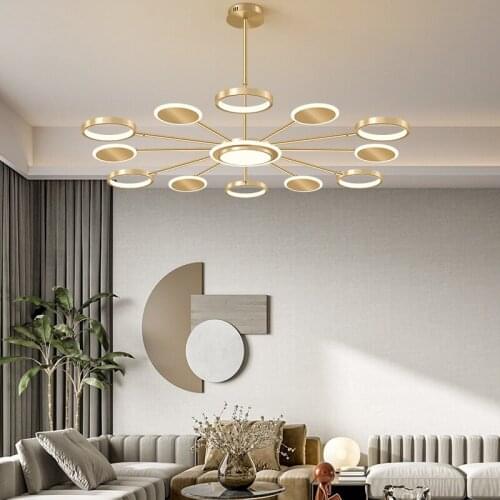 New modern molecular chandelier Living room dining room bedroom study room lamps Commercial lighting