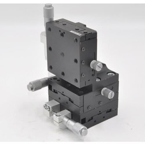 TAM-655SL-M6 SIGMA manual XYZ axis precision fine-tuning lifting slide travel 6.5mm aluminum