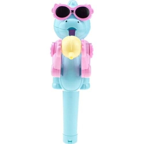Creative Kids Eating Lollipops Robot Lollipop Candy Stand Holder Educational Toy