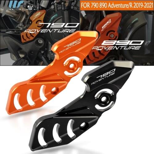 Motorcycle Rear Brake Master Cylinder Guard Cover For 790 Adventure R S Accessories 890 Adventure /R Heel Protective Cover Guard