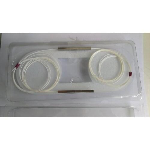 20pcs/lot1x2 fiber optic PLC splitter without connector cable1x2 0.9mmMini Blockless 2 Ports PLC Splitter,free shipping