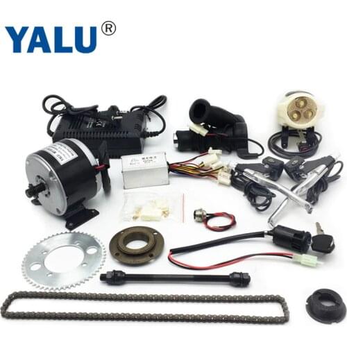 24V 250W DIY High Speed Electric Ebike Motor Kit Scooter 25H Chain Drive With Chain wheel And Freewheel Charger Electric Bicycle