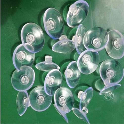 30pcs/lot Supplies Wedding Car Decoration Transparent Rubber Sucker Glass Suction Cups Diameter 4cm