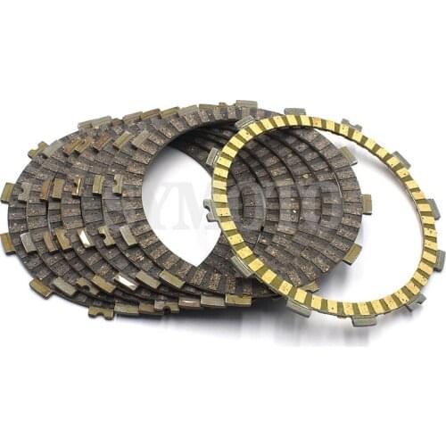 8 PCS Motorcycle Clutch Friction Plates Disc For Suzuki LT-Z400 LT-Z400Z K4 Quad Sport 2004 LT-Z400Z L2,L3,L4 Z400 Ltd 2012-2014