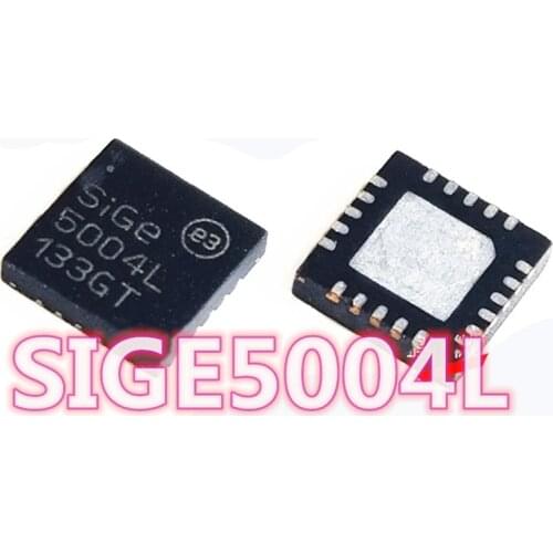Free shipping: 10PCS SIGE5004L SIGE-5004L 5004L SIGE5004 5004 QFN20 Video amplifier chip