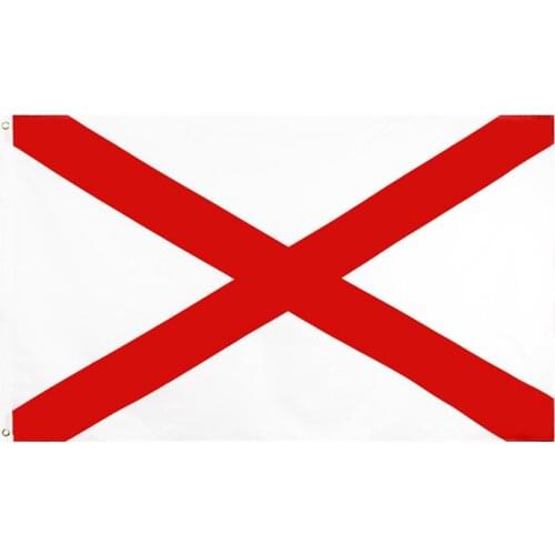 Jennifer hanging 90*150cm U.S. state Alabama Flag For Decoration