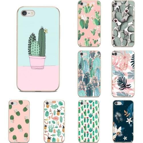 Cactus Orchid Plants Print For ZTE V6 V7 V8 Lite V9 V10 Vita A510 A512 A520 A530 A602 A610 A910 Blade A5 2019 Mobile Phone Cover