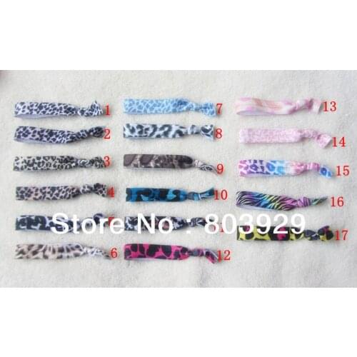 Leopard Hair Ties Handmade Hair Tie Girl Hair Tie