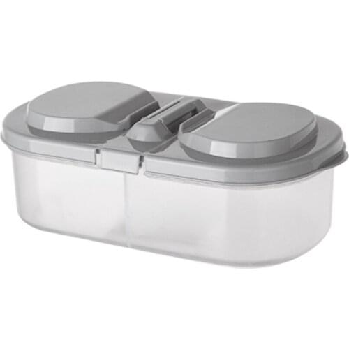 Reusable Plastic Food Storage Box With Lid Refrigerator Fresh-keeping Box Fruit Snack Storage Box
