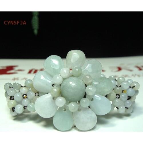 CYNSFJA New Real Certified Natural Chinese Quartzite Jade Lucky Amulet Mens Jade Bracelets Light Green High Quality Best Gifts