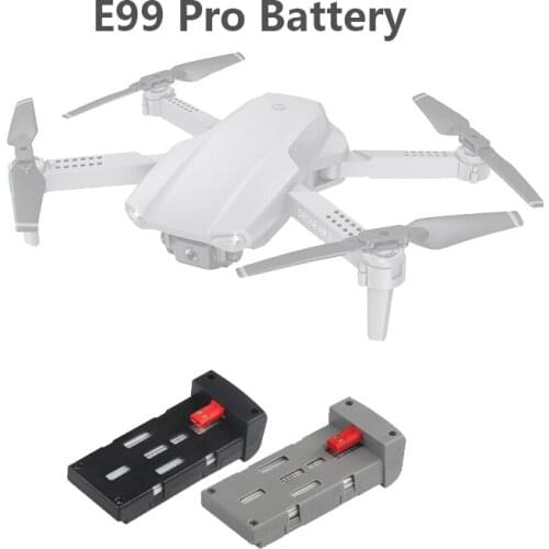 2PCS Original Battery 3.7V 1800mAh Lithium Battery Spare Part for RC Drone E99 PRO Quadcopter Replacement Accessory