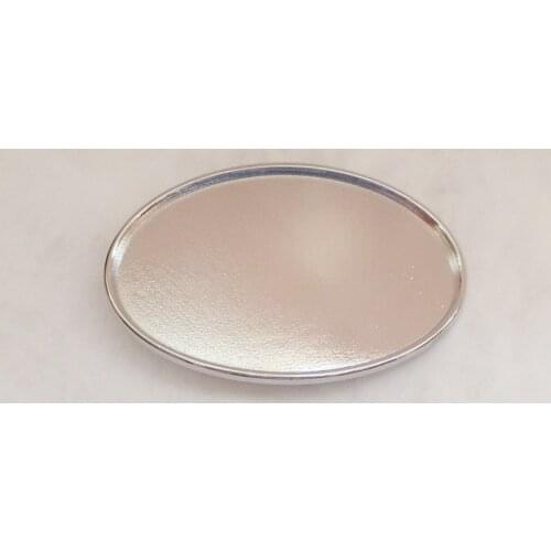 DIY oval blank belt buckle with silver finish SW-124 > 5pcs/lot free shipping