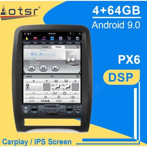 PX6 Android 9.0 Vertical screen Tesla style Car radio Stereo receiver for Dodge Durango 2012+ car gps navi Multimedia Player DVD